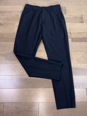 HUGO BOSS men's black wool pants size 28R NWOT